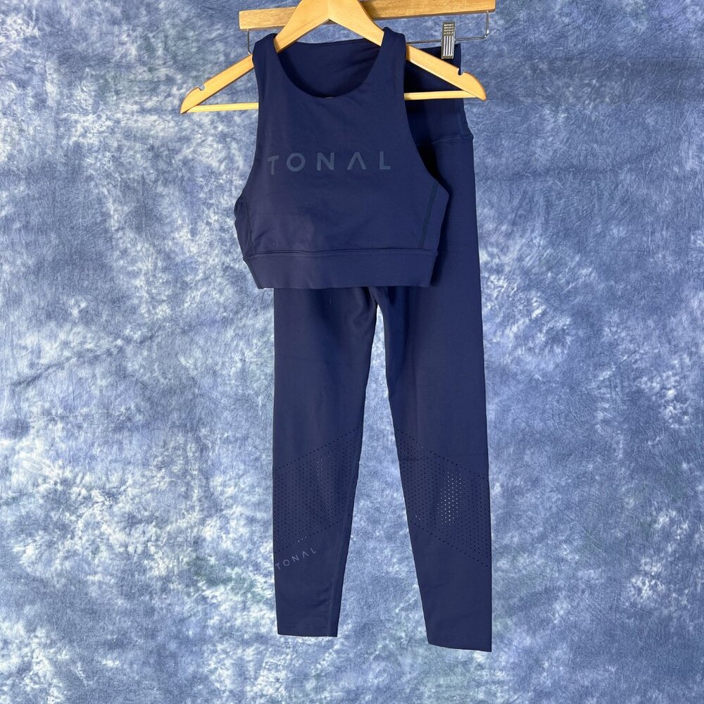 Tonal Sports Bra and Leggings Bundle Sz S